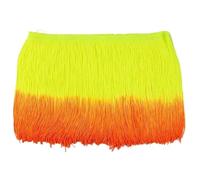 Fringe Trim Lace 1-5Meters 20cm Gradient Tassel Fringe Lace Trim Latin Dress Perform Clothes Curtain DIY Sewing Wedding Garment Tassels Accessory(Color9,1Meter)