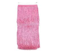 Fringe Trim Lace 1-5Meters 50cm Polyester Fringe Tassels Latin Dress Trim Tassel Fringes for Curtain Decorative Trimmings Stitching Accessories(Color 10,1Meter)