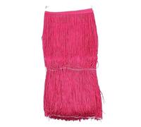 Fringe Trim Lace 1-5Meters 50cm Polyester Fringe Tassels Latin Dress Trim Tassel Fringes for Curtain Decorative Trimmings Stitching Accessories(Color 9,3.0meters)