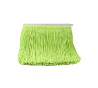 Fringe Trim, Tassel Trim 10Meters 10/15/20/30cm Colored Long Tassel Fringe Trim Woven Lace Ribbon DIY Latin Dance Dress Garment Fabric Sewing Accessories(No31,15cm)