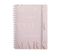 Fringe Vegan Leather Workbook, 192 Pages, 7.375 x 9.75 Inches, Mauve (199007)