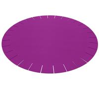 Fringed carpet round 150 cm HEY - SIGN by BWF Group Pink - 3801915 32