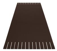 Fringed carpet W 140 x L 200 cm HEY - SIGN by BWF Group Chocolate - 3003020