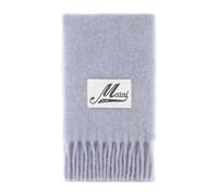 Fringed Scarf - female - Marni - Winter Scarves - Blue - ONE SIZE - Accessories ONE SIZE