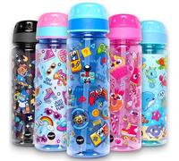 Fringoo 650ml Kids Straw Water Bottle with Carry Handle - 100% Leakproof & BPA-Free School Bottle for Kids
