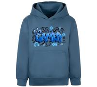Fringoo Gamer Hoodie for kids Cotton Rich Soft Hooded Sweatshirt for children Gaming Pullover Jumper with Kangaroo Pocket Age 5-13