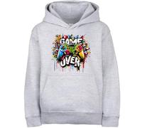 Fringoo Gamer Hoodie for kids Cotton Rich Soft Hooded Sweatshirt for children Gaming Pullover Jumper with Kangaroo Pocket Age 5-13