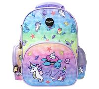 Fringoo - Kids Backpack For Girls | Designed for Young Children and Toddlers | Perfect for Nursery or Primary School | Machine Washable - Narwhal & Seahorse