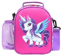 Fringoo Kids Lunch Bag for School - Insulated with Water Pocket - 5 Designs