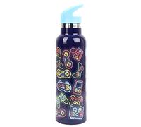Fringoo Neon Gamer Insulated Stainless Steel Water Bottle - 600 ml
