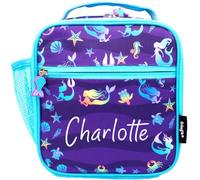 Fringoo Personalised Kids Lunch Bag, Mermaid