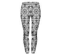Fringoo® Women’s Yoga Printed Leggings Stretchy Workout Fitness Yoga Leggings Seamless Fashion Gym Running Pants 8 10 12