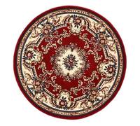 Frinza Round Carpet Rug Round Short Pile European Carpets for Bedroom Decoration Rugs for Decor Carpet Non-slip Area Thicken Floor Mats(1,100x100cm)