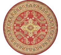 Frinza Round Carpet Rug Round Short Pile European Carpets for Bedroom Decoration Rugs for Decor Carpet Non-slip Area Thicken Floor Mats(14,100x100cm)
