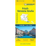 Frioul / Venice Giulia (356) (Michelin kaart - lokaal Italie (356))