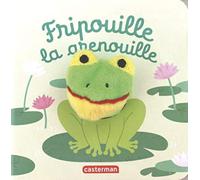 Fripouille la grenouille: Livre marionnette pour bébé - dès 3 mois