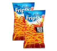 Fripsy Potato crisps Potato Sticks HACCP Halal Certified 120gX2 (Red Hot Chilli, Standard)
