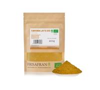 FRISAFRAN | Turmeric latte powder 200g | Organic Turmeric Latte Powder | Mixture for Golden Milk | Organic Turmeric Golden Milk | Organic Superfood | Turmeric Tea | Antioxidant Turmeric