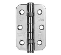 Frisco Eclipse Eclipse 3 Inch (76mm) Ball Bearing Hinge Grade 7 Radius Ends - Polished Stainless Steel (Sold In Pairs)