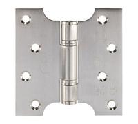 Frisco Eclipse Eclipse 4 Inch (102 X 51mm) Stainless Steel Parliament Hinge - Satin Stainless Steel (Sold In Pairs)