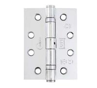 Frisco Eclipse Eclipse 4 Inch (102mm) Ball Bearing Hinge Grade 11 Square Ends - Polished Chrome (Sold In Pairs)
