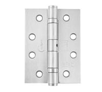 Frisco Eclipse Eclipse 4 Inch (102mm) Ball Bearing Hinge Grade 11 Square Ends - Satin Chrome (Sold In Pairs)