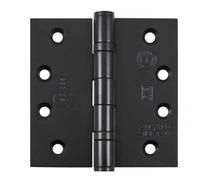 Frisco Eclipse Eclipse 4 Inch (102mm X 102mm) Ball Bearing Hinge Grade 13 Square Ends - Matt Black (Sold In Pairs)