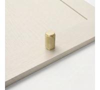 Frisco Eclipse Satin Brass 13.5mm Knurled Cupboard Knob