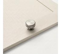 Frisco Eclipse Satin Nickel 34mm Knurled Cupboard Knob