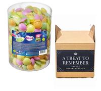 Frisia Flying Saucers Drum - 375g | Irresistible Assorted Fruit Flavors | Large Candy Drum for Sweet Delights and Fun Snacking