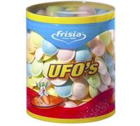 Rose Marketing UK UFO's Sherbert Filled Flying Saucers Drum (Pack of 300)