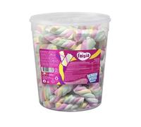 Frisia Rainbow Twister Mallows 680g Tub Drum Sweets Like Marshmallows New