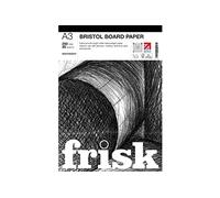 Frisk 23104003 Bristol Board Paper Pad A3 250gsm, White