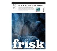 Frisk Black Alcohol Ink Paper Pad 155gsm 15sheets A3 (23156003)
