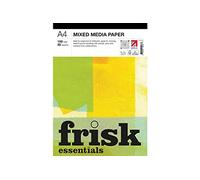 Frisk Essentials Mixed Media Paper Pad 150gsm 30sheets A4, White, 24015004
