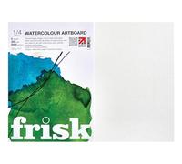 Frisk Watercolour Artboards, Paper, White, 1/4 Imperial (280 x 380mm)
