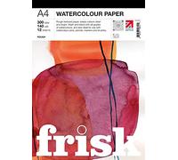 Frisk Watercolour Paper Pad Rough A4 300gsm