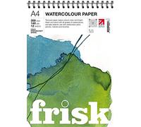 Frisk Watercolour Paper Spiral Cold Pressed/Not A4 300gsm