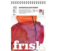 Frisk Watercolour Paper Spiral Rough A5 300gsm