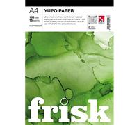 Frisk Yupo Paper Pad Heavyweight 155gsm 15sheets A4, White, 23155004