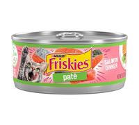 Friskies Classic Pate Salmon Dinner Canned Cat Food 5.5 Oz, Case Of 24
