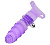Frisky Finger Banger G-spot Finger Vibrator, Purple
