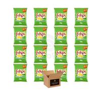 Frisps Assorted Variety Crisps Multipack | Cheese & Onion, Ready Salted, Salt & Vinegar | Light & Crunchy Baked Crisps | Family Sharing Snack (Pack 16, CHEESE & ONION £1.35-60g)