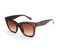 frissin Large Frame Cat Eye Sunglasses Womens Gradient Lens UV400 Protection Shades Sun Glasses Vintage Luxury Sunnies Travel Outdoor Street Party