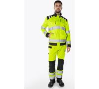 Fristads High Vis Green Jacke Kl. 3 4067 GPLU Warnschutz-Gelb/Schwarz