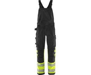 Fristads High Vis Green Stretch Latzhose Kl. 1 1032 GSTP