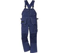 Fristads Kansas Workwear 100310 Bib'N'Brace Blue D132(54" Waist/32 Leg)