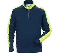 Fristads Sweatshirt mit kurzem Reißverschluss 7449 RTS