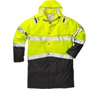 Fristads Warnschutz-Jacke High Vis Regenmantel Kl. 3 4634 RS Warnschutz-Gelb/Sch
