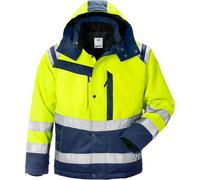 Fristads Warnschutz-Jacke High Vis Winterjacke Kl. 3 4043 PP Warnschutz-Gelb/Mar